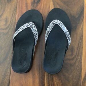 Skechers Women's Black Sandals